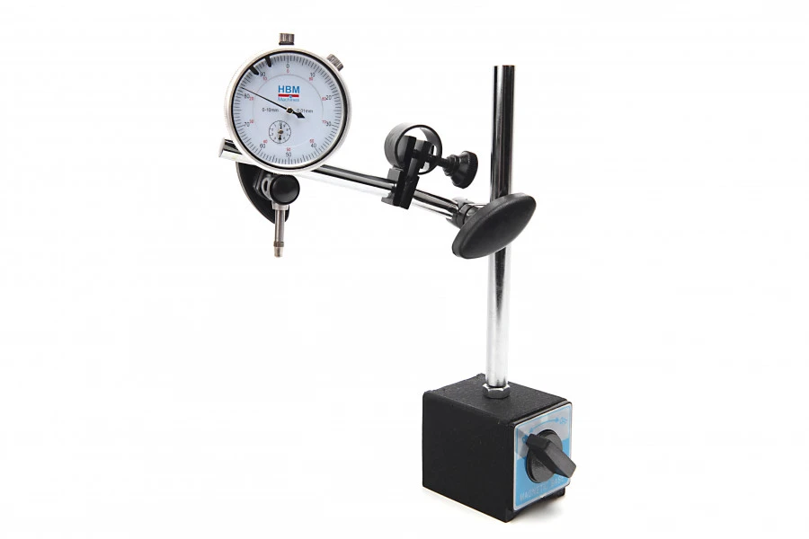 HBM Magneetklokstandaard Met Meetklok 3 HBM Magneetklokstandaard Met Meetklok