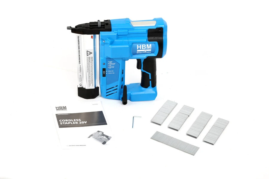 HBM Accu Tacker En Spijkerpistool 20 Volt Power20.5 3 HBM Accu Tacker En Spijkerpistool 20 Volt Power20.5