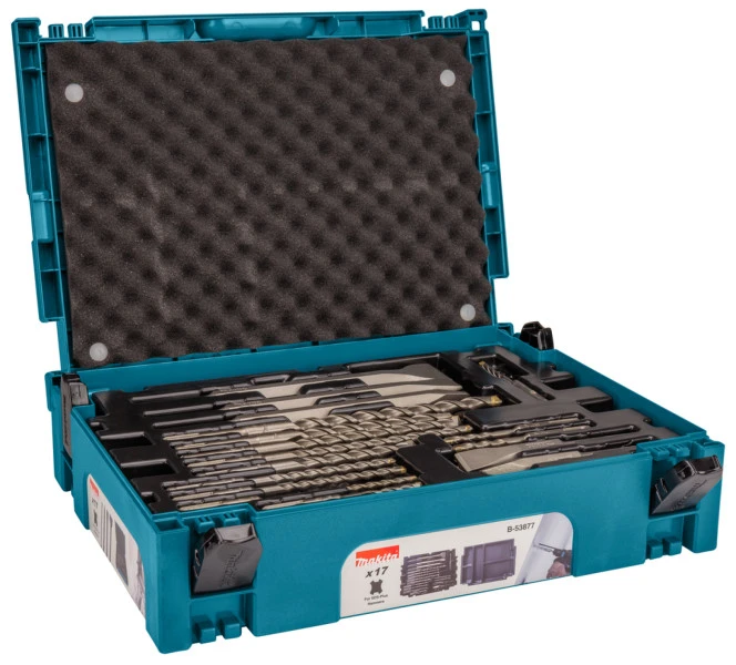 Makita Boor-/beitelset 17-delig 4 Makita Boor-/beitelset 17-delig - Afbeelding 2