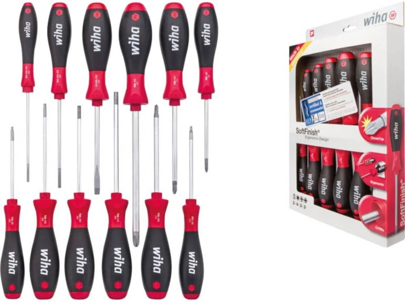 Wiha 12 Delige Schroevendraaierset - 41002 3 Wiha 12 Delige Schroevendraaierset - 41002