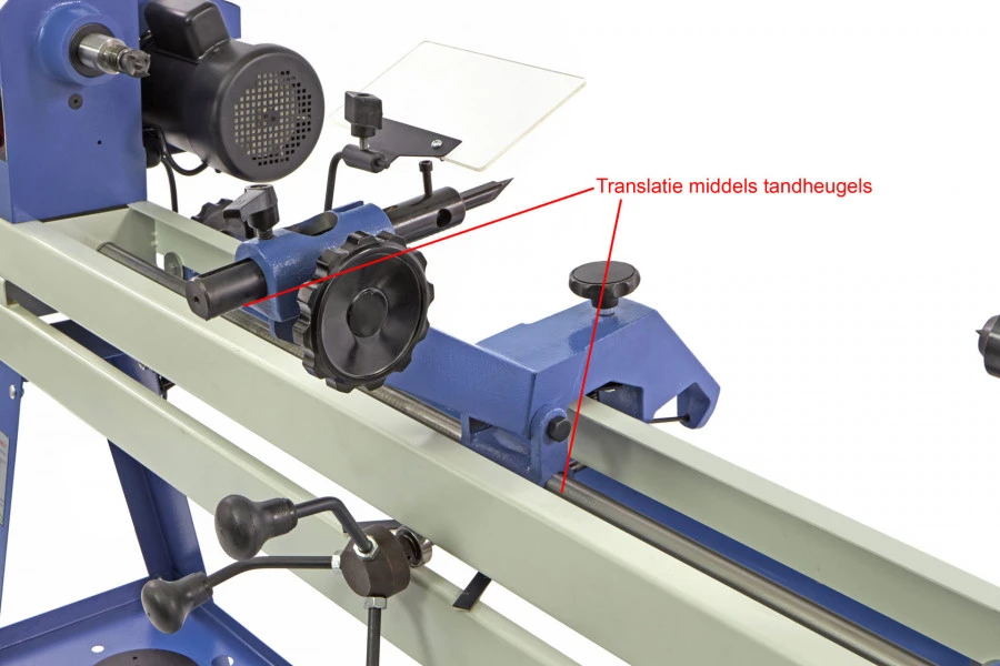HBM 1100 Variabele Houtdraaibank Met Kopieerinrichting 7 HBM 1100 Variabele Houtdraaibank Met Kopieerinrichting - Afbeelding 5