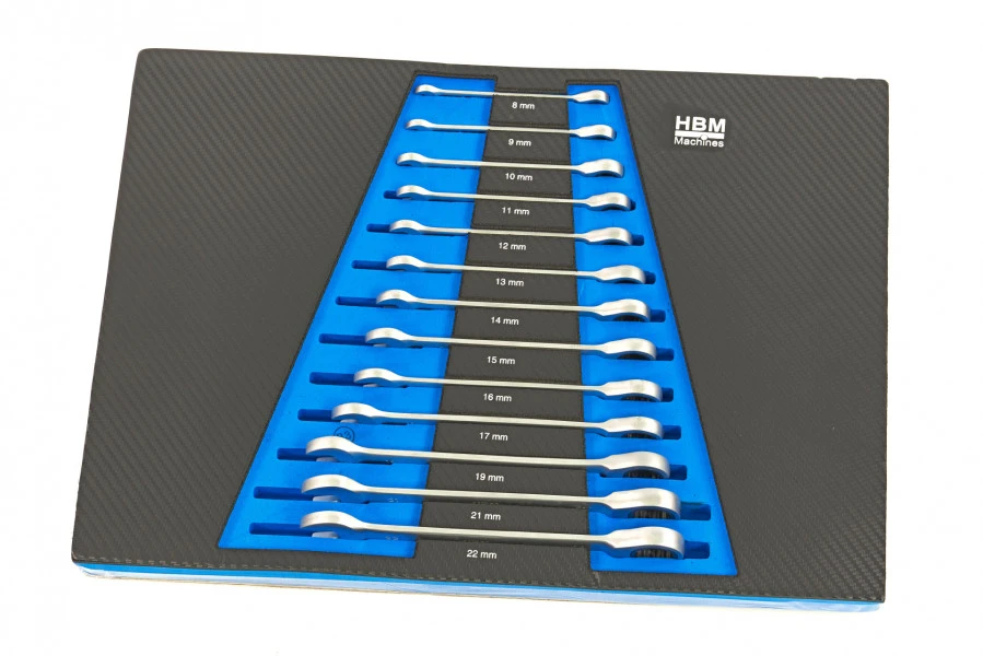 HBM 245 Delige Premium Gereedschapsvulling Voor Gereedschapswagen 11 HBM 245 Delige Premium Gereedschapsvulling Voor Gereedschapswagen - Afbeelding 9