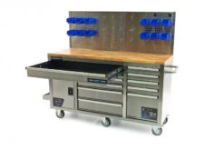 HBM Werkbank 158 Cm 10 Laden Met Deur En Achterwand, RVS 14 HBM Werkbank 158 Cm 10 Laden Met Deur En Achterwand, RVS -Pro Gereedschap Verkoop hbm 010 130.jpg 1200x600 41bcaebc88