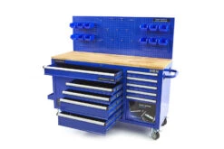 HBM Gereedschapswagen Met Achterwand, Houten Werkblad, 158 Cm, Blauw -Pro Gereedschap Verkoop hbm 013 100.jpg 1200x600 a919febc88