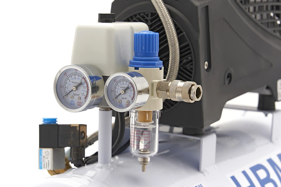 HBM 30 Liter Professionele Low Noise Compressor - Model 2 8 HBM 30 Liter Professionele Low Noise Compressor - Model 2 - Afbeelding 6