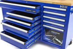 HBM Gereedschapswagen Met Achterwand, Houten Werkblad, 158 Cm, Blauw -Pro Gereedschap Verkoop hbm 015 91.jpg 1200x600 f8c3aebc88