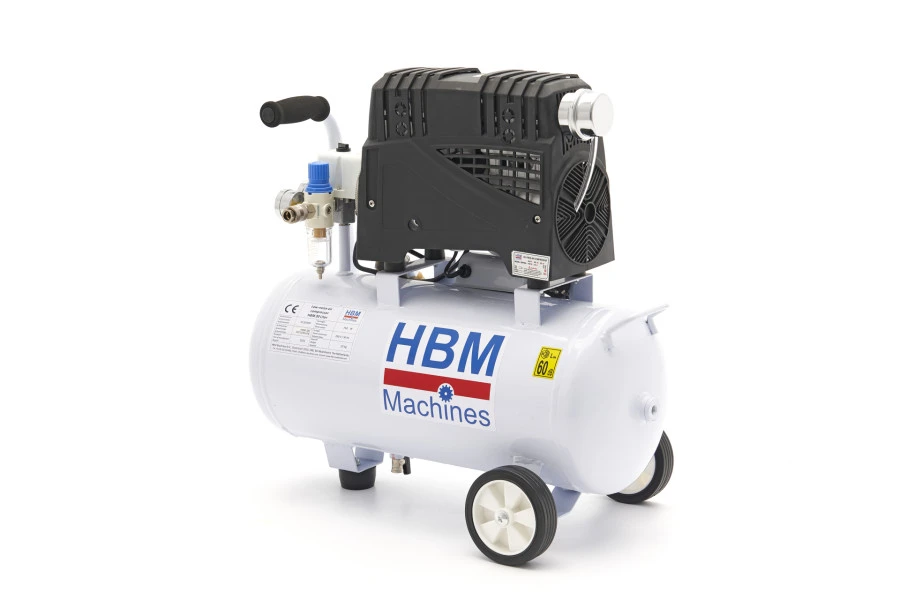 HBM 30 Liter Professionele Low Noise Compressor - Model 2 4 HBM 30 Liter Professionele Low Noise Compressor - Model 2 - Afbeelding 2