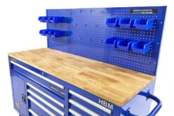 HBM Gereedschapswagen Met Achterwand, Houten Werkblad, 158 Cm, Blauw -Pro Gereedschap Verkoop hbm 020 103.jpg 1200x600 a4627ebc88