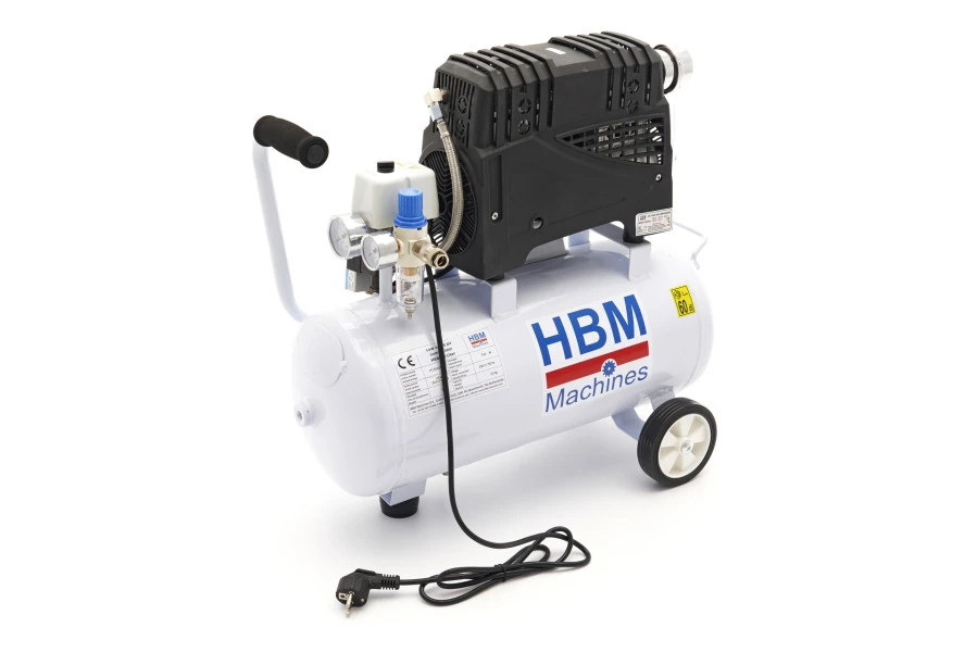 HBM 30 Liter Professionele Low Noise Compressor - Model 2 5 HBM 30 Liter Professionele Low Noise Compressor - Model 2 - Afbeelding 3