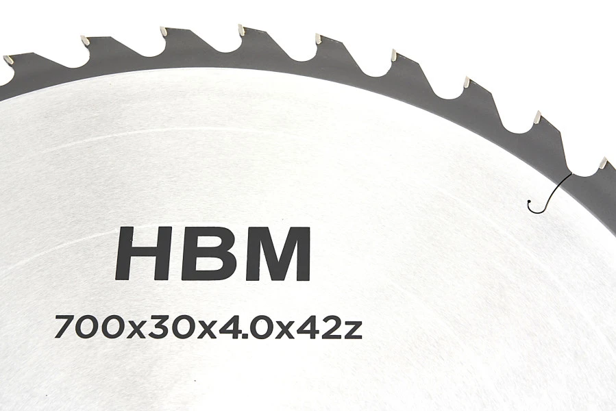 HBM 700 Mm - 42-T Zaagblad Voor HBM Professionele Wipzaag / Brandhoutzaag 5.5 PK - 400 Volt 5 HBM 700 Mm - 42-T Zaagblad Voor HBM Professionele Wipzaag / Brandhoutzaag 5.5 PK - 400 Volt - Afbeelding 3