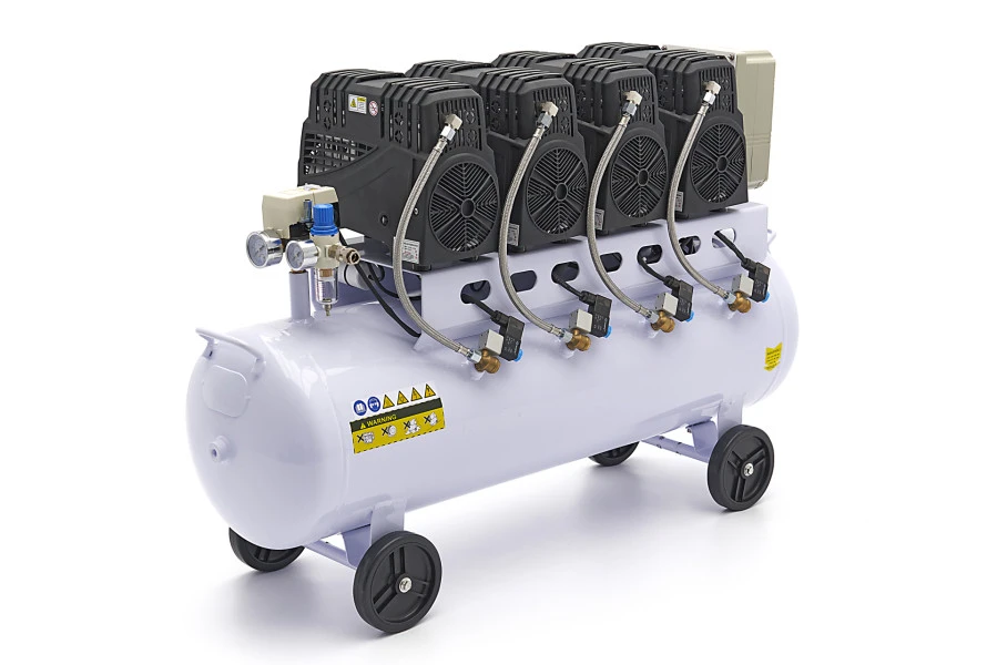 HBM 120 Liter Professionele Low Noise Compressor - Model 2 8 HBM 120 Liter Professionele Low Noise Compressor - Model 2 - Afbeelding 6