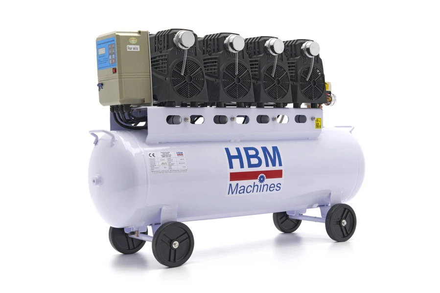 HBM 120 Liter Professionele Low Noise Compressor - Model 2 3 HBM 120 Liter Professionele Low Noise Compressor - Model 2