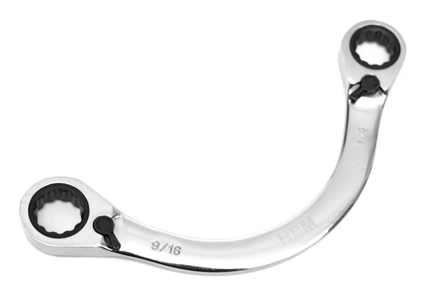 HBM Startersleutelset, Halve Maan Steeksleutelset 4-delig 7 HBM Startersleutelset, Halve Maan Steeksleutelset 4-delig - Afbeelding 5