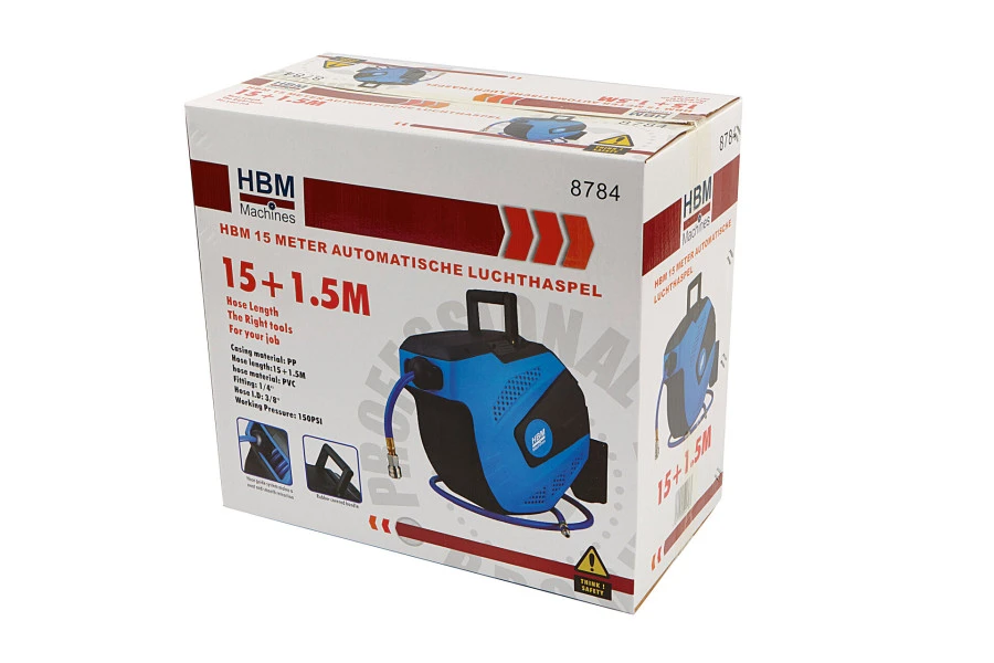 HBM 15 Meter Automatische Luchthaspel 5 HBM 15 Meter Automatische Luchthaspel - Afbeelding 3