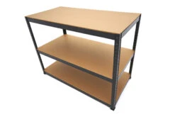 HBM Legbordstelling, Garagestelling, Opbergrek 3 X 265 Kg -Pro Gereedschap Verkoop hbm 064 167.jpg 1200x600 53667ebc88