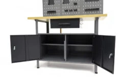 HBM Werkbank Met Deuren 120 X 60 X 200 Cm -Pro Gereedschap Verkoop hbm 108 149.jpg 1200x600 2386aebc88