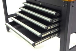 HBM 156 Cm Professionele Werkbank Met 5 Laden En Houten Werkblad Zwart -Pro Gereedschap Verkoop hbm 108 86.jpg 1200x600 bcda1ebc88