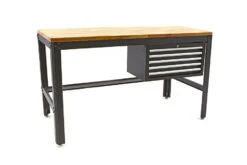 HBM 156 Cm Professionele Werkbank Met 5 Laden En Houten Werkblad Zwart -Pro Gereedschap Verkoop hbm 111 92.jpg 1200x600 6c31eebc88