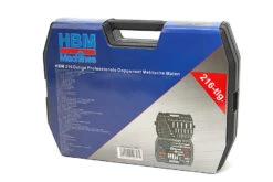 HBM 216-delige Doppenset, Metrische Maten -Pro Gereedschap Verkoop hbm 118 125.jpg 1200x600 fd518ebc88