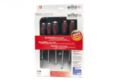 Wiha 530 ZK6 6 Delige Slagvaste SoftFinish Schroevendraaierset - Sleuf, Pozidrive - 21251 -Pro Gereedschap Verkoop hbm 1221 1.jpg 1200x600 d64abebc88