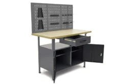 HBM Werkbank Met Deuren 120 X 60 X 145 Cm -Pro Gereedschap Verkoop hbm 131 129.jpg 1200x600 5424debc88