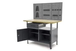 HBM Werkbank Met Deuren 120 X 60 X 145 Cm -Pro Gereedschap Verkoop hbm 132 130.jpg 1200x600 07aaeebc88