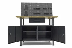 HBM Werkbank Met Deuren 120 X 60 X 145 Cm -Pro Gereedschap Verkoop hbm 134 140.jpg 1200x600 115b7ebc88