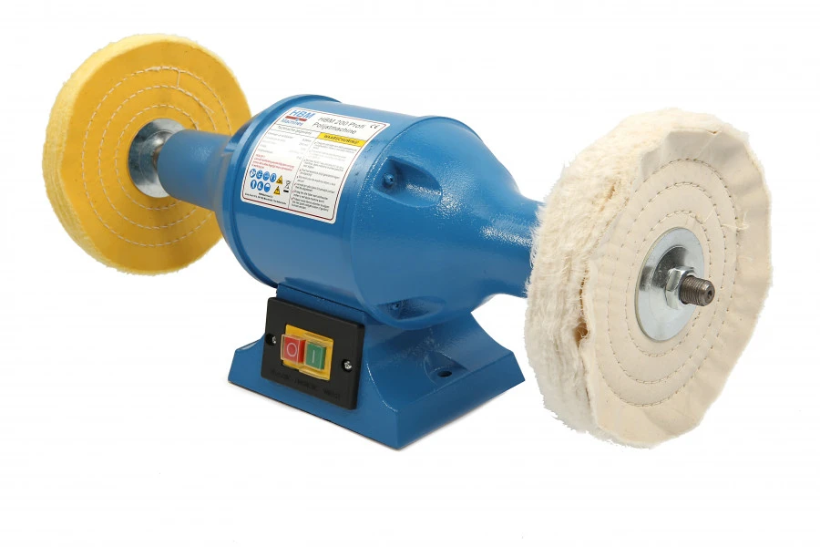 HBM 200 Polijstmachine - BLAUW 3 HBM 200 Polijstmachine - BLAUW