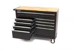HBM Verrijdbare Gereedschapswagen Met Houten Werkblad - 117 Cm - Zwart -Pro Gereedschap Verkoop hbm 147 54.jpg 1200x600 99221ebc88