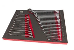 AOK Professionele 34 Delige Ring / Ratel / Steeksleutelset Foam Inlay