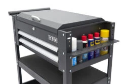 HBM 2 Laden Gereedschapswagen Met 2 Plateaus En Opbergvak - 91 Cm - Zwart -Pro Gereedschap Verkoop hbm 192 86.jpg 1200x600 a8bf8ebc88