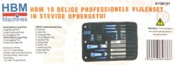 HBM Vijlenset 19-delig 19 HBM Vijlenset 19-delig -Pro Gereedschap Verkoop hbm 2018 18.jpg 1200x600 d2688ebc88