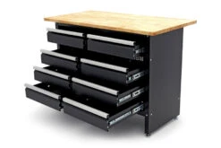 HBM 120 Cm Werkbank Met 8 Laden En Massief Houten Werkblad -Pro Gereedschap Verkoop hbm 2040 13.jpg 1200x600 c1f2debc88