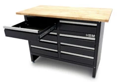 HBM 120 Cm Werkbank Met 8 Laden En Massief Houten Werkblad -Pro Gereedschap Verkoop hbm 2043 16.jpg 1200x600 19e4eebc88