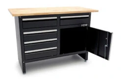 HBM 120 Cm Werkbank Met 5 Laden 1 Deur En Massief Houten Werkblad 14 HBM 120 Cm Werkbank Met 5 Laden 1 Deur En Massief Houten Werkblad -Pro Gereedschap Verkoop hbm 2050 9.jpg 1200x600 6d7f5ebc88