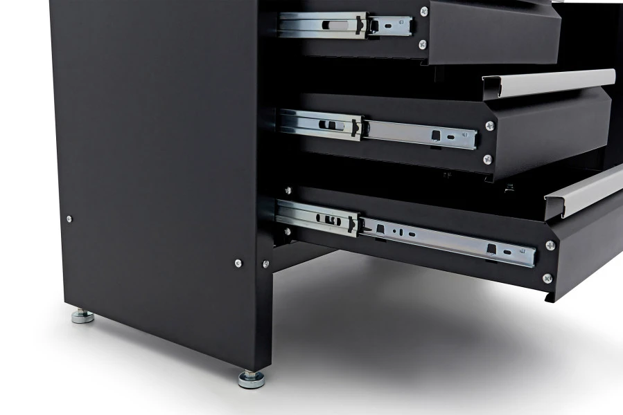 HBM 120 Cm Werkbank Met 5 Laden 1 Deur En Massief Houten Werkblad 9 HBM 120 Cm Werkbank Met 5 Laden 1 Deur En Massief Houten Werkblad - Afbeelding 7