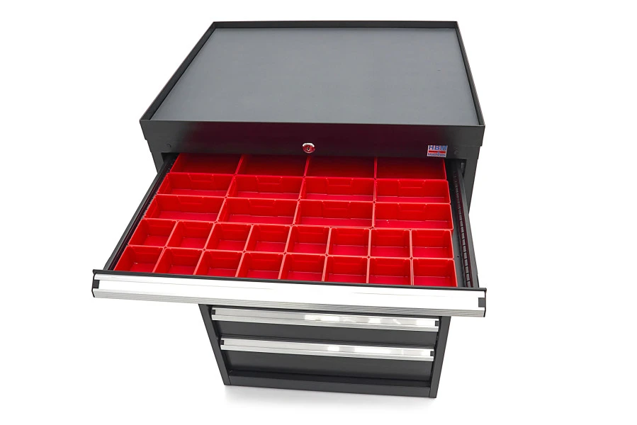 HBM 8 Laden Profi Gereedschapskast 72 X 58 X 100 Cm Zwart 14 HBM 8 Laden Profi Gereedschapskast 72 X 58 X 100 Cm Zwart - Afbeelding 12