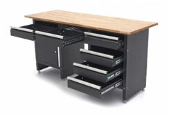 HBM 171 Cm Werkbank Met 6 Laden 1 Deur En Massief Houten Werkblad -Pro Gereedschap Verkoop hbm 2096 7.jpg 1200x600 87224ebc88