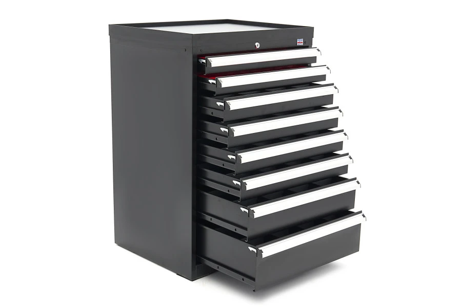 HBM 8 Laden Profi Gereedschapskast 72 X 58 X 100 Cm Zwart 6 HBM 8 Laden Profi Gereedschapskast 72 X 58 X 100 Cm Zwart - Afbeelding 4