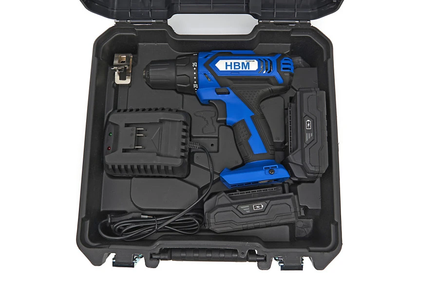 HBM Professionele Accuschroefboormachine 74-delig 20 Volt 11 HBM Professionele Accuschroefboormachine 74-delig 20 Volt - Afbeelding 9