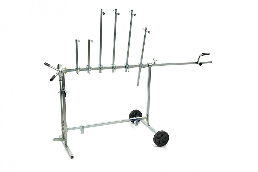 HBM Verrijdbare En Draaibare Spuitstandaard, Schuurstandaard 3 HBM Verrijdbare En Draaibare Spuitstandaard, Schuurstandaard