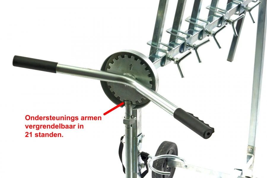 HBM Verrijdbare En Draaibare Spuitstandaard, Schuurstandaard 5 HBM Verrijdbare En Draaibare Spuitstandaard, Schuurstandaard - Afbeelding 3