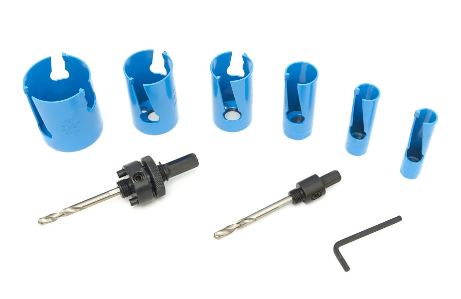 HBM 9 Delige Multi Materiaal TCT Diamanten Gatzagenset 3 HBM 9 Delige Multi Materiaal TCT Diamanten Gatzagenset