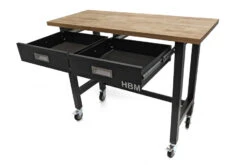 HBM Werkbank Met Massief Houten Blad, 2 Laden, Verrijdbaar, 122 Cm -Pro Gereedschap Verkoop hbm 3071 7.jpg 1200x600 91de4ebc88