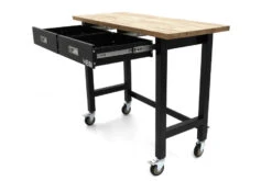 HBM Werkbank Met Massief Houten Blad, 2 Laden, Verrijdbaar, 122 Cm -Pro Gereedschap Verkoop hbm 3072 8.jpg 1200x600 46c59ebc88