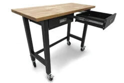 HBM Werkbank Met Massief Houten Blad, 2 Laden, Verrijdbaar, 122 Cm -Pro Gereedschap Verkoop hbm 3074 9.jpg 1200x600 d06a4ebc88