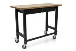 HBM Werkbank Met Massief Houten Blad, 2 Laden, Verrijdbaar, 122 Cm -Pro Gereedschap Verkoop hbm 3078 10.jpg 1200x600 d4bebebc88