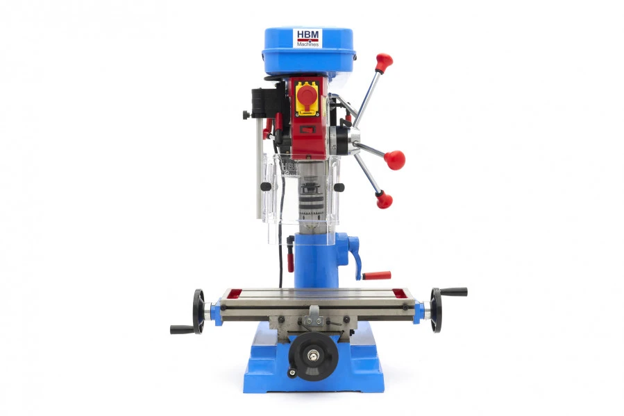 HBM 16 Boormachine / Freesmachine Met Beschermkap 3 HBM 16 Boormachine / Freesmachine Met Beschermkap