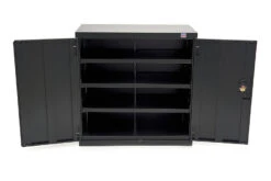 HBM Profi Gereedschapskast 90 X 45 X 90 Cm. Met 3 Planken Zwart -Pro Gereedschap Verkoop hbm 328 21.jpg 1200x600 8ce3debc88