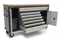 HBM Gereedschapswagen Met Houten Werkblad - 168 Cm - Grijs -Pro Gereedschap Verkoop hbm 519 2.jpg 1200x600 14e61ebc88